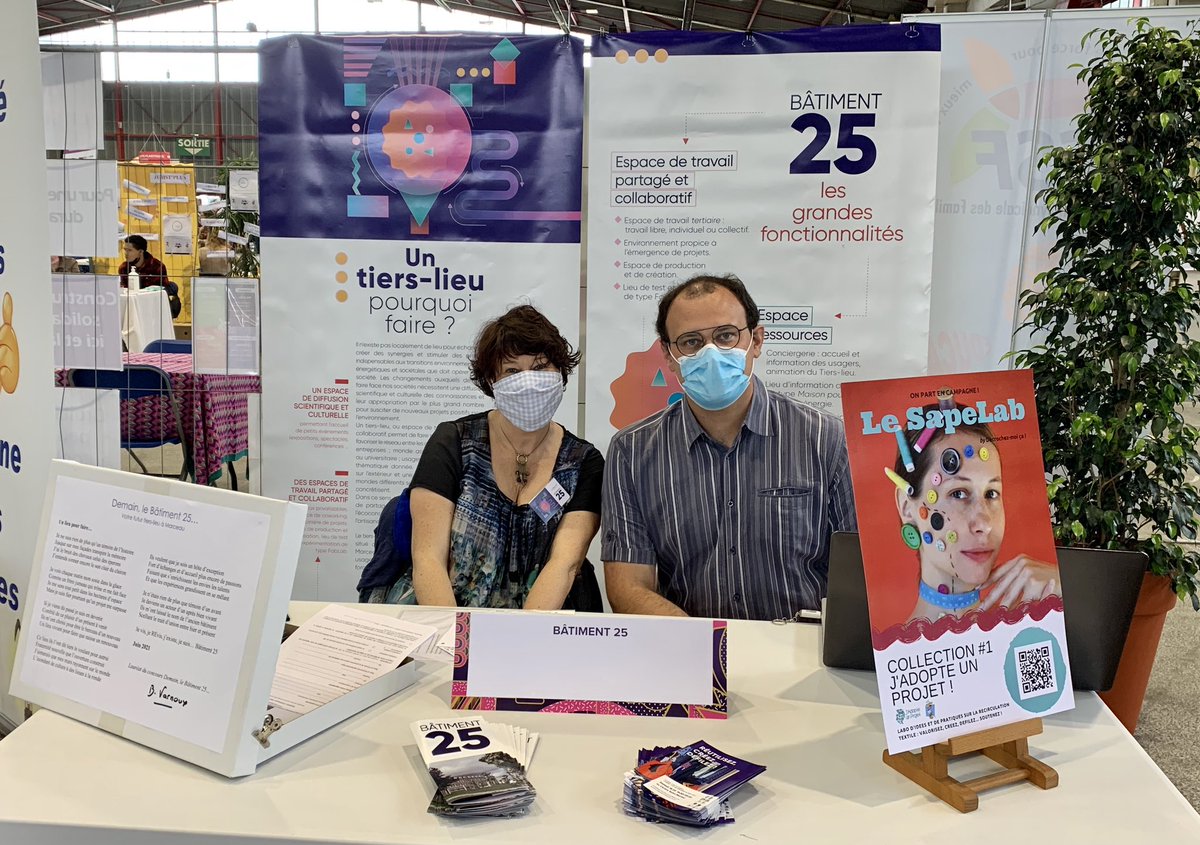 Venez rencontrer votre #TiersLieu au Forum des associations <a href="/VilleLimoges87/">Ville de Limoges</a> samedi et dimanche, de 10h à 18h.