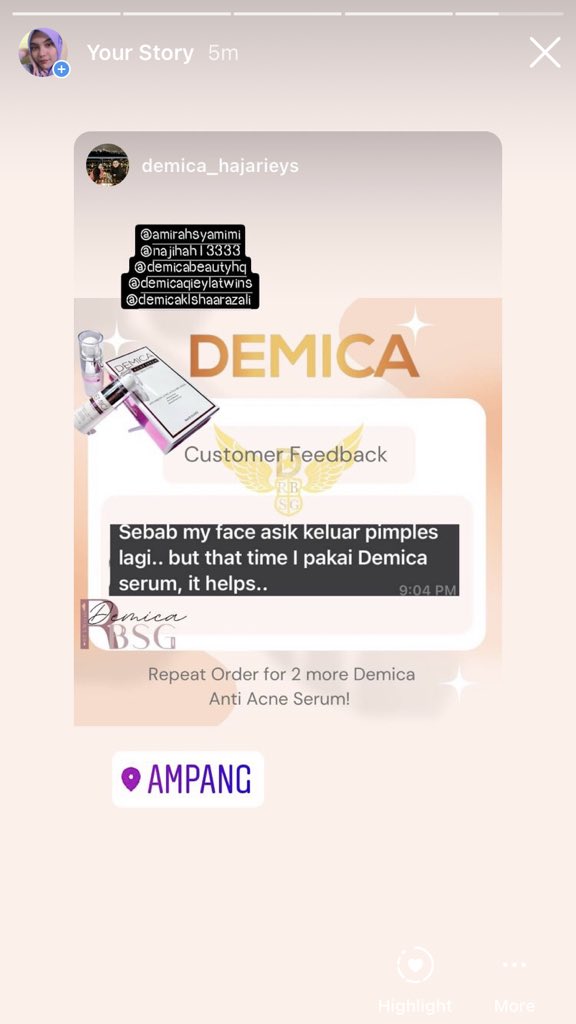 Nurnajihah128's tweet photo. #demicawhiteninglotion #demicaserum #demicalipmatte
Hanya 3 bahan yang diperlukan untuk berseri😍CUBALAH SEKARANG‼️ @demica_hajarieys @demicabeautyhq @demicasquad @najihah13333(0182843813) https://t.co/BFBwAtS0q9