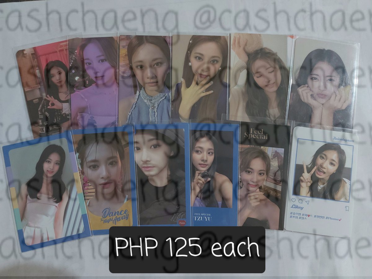 cashchaeng's tweet photo. ‼️DECLUTTERING SALE‼️

> reply/dm to mine 
> important details on first pic
> all pcs are in mint condition
> onhand and ready to ship

wts lfb kpop twice ph mina chaeyoung tzuyu pcs photocards tol ewo m&amp;m fs tyoy yoy sn wil ttg trading card once halloween twice university https://t.co/Bsr9Yv1dgI