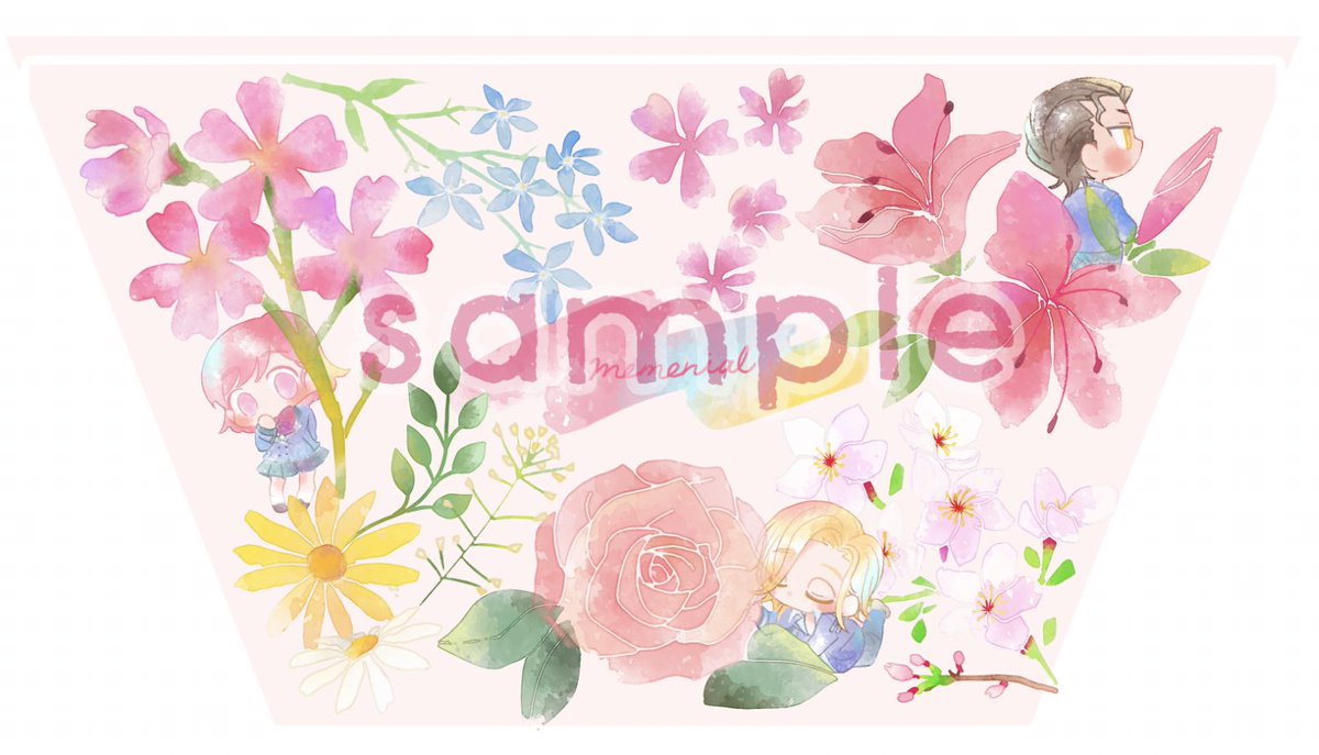 #ようこそはばたき市へ 
サークルカットできました!
GS3でポーチを作成中です…!表面がバンビと桜井兄弟、裏面が青春組と先輩組になる予定です!
良ければポーチの注文数把握のため、
↓スレのアンケート回答お願い致します🙇‍♀️

よろしくお願いしますーーー!🌸🌸 