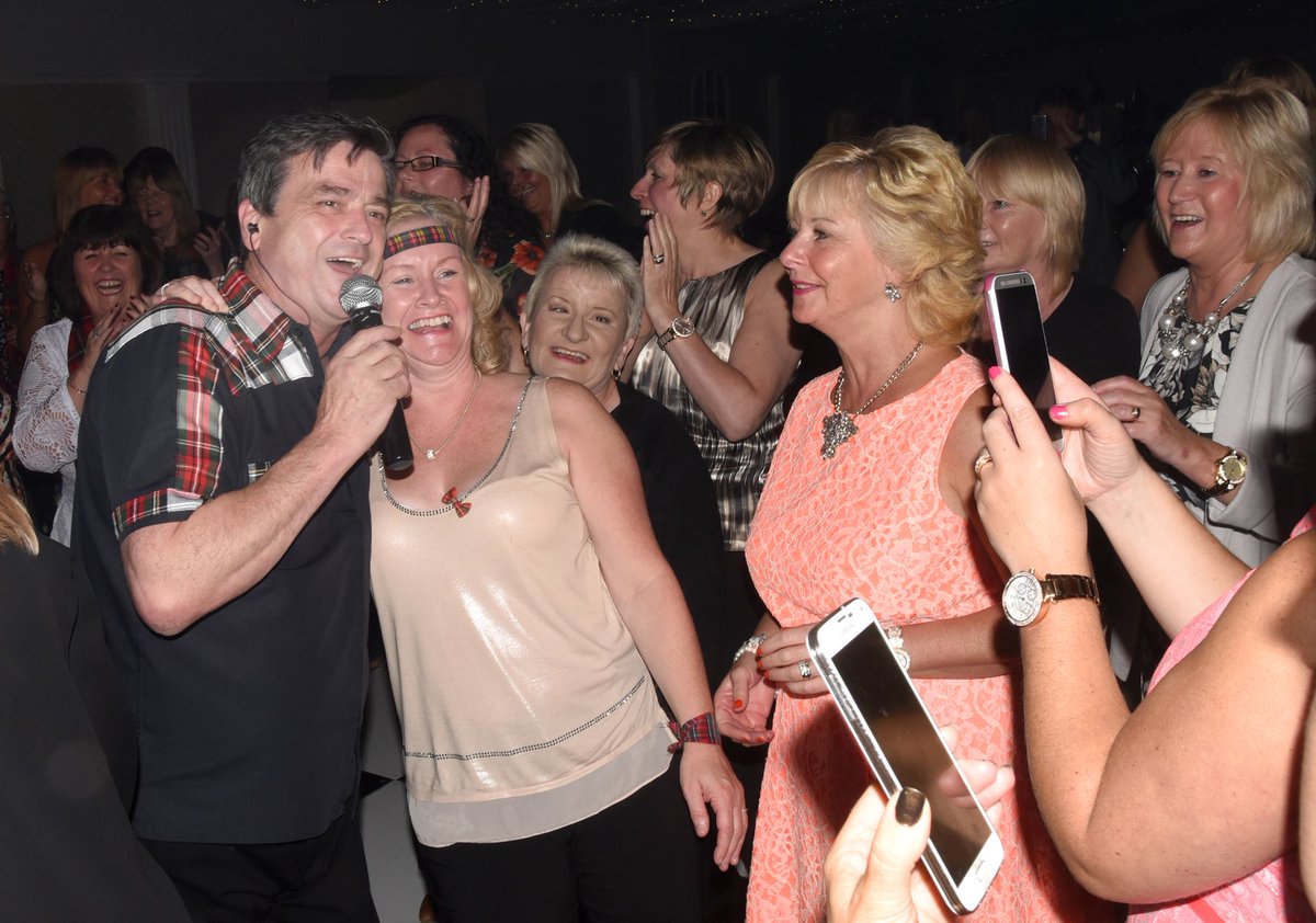 tartanrollers's tweet photo. On this day in 2015, Les & his Legendary Bay City Rollers performed at Mar Hall in Bishopston, raising money for the 'Quarriers - Coaching for Life' programme ❤️🎶🎤💖 #LeslieMcKeown #LesMcKeownUK #LegendaryBayCityRollers #MarHall https://t.co/KkzfAvVBx3