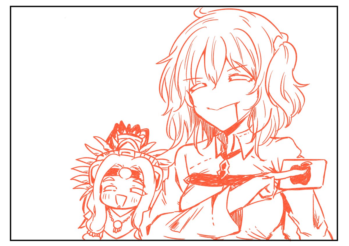 心が無になっていたので、描いた記憶が無い 