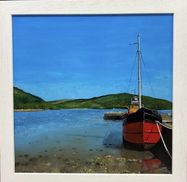longridgegall's tweet image. The wonderful ⁦@Abstract_Ricky⁩ was inspired on a recent trip to Scotland to paint these two beauties. We’re open 10am - 4pm today if you want to see the fabulous texture and palette 🎨 ⁦@Live_RV⁩ ⁦@Gillylancs⁩ ⁦@Xav_Anderson⁩ ⁦@VisitScotland⁩