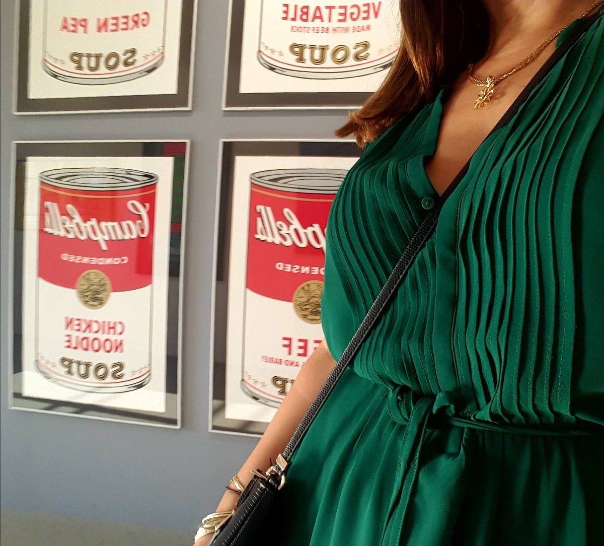 GalaElenaDali's tweet photo. Ja sam uvek za Campbel's supu ❤️ #AndyWarhol #CentralGallery #Prague https://t.co/y1PwhCq8ax