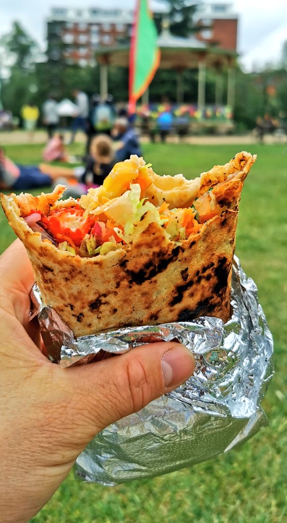 Congrats to the #EcoFest21 team. Great music, incredible food, and lots of familiar faces! #MookiesIndianStreetFood #PumpRoomsGardens