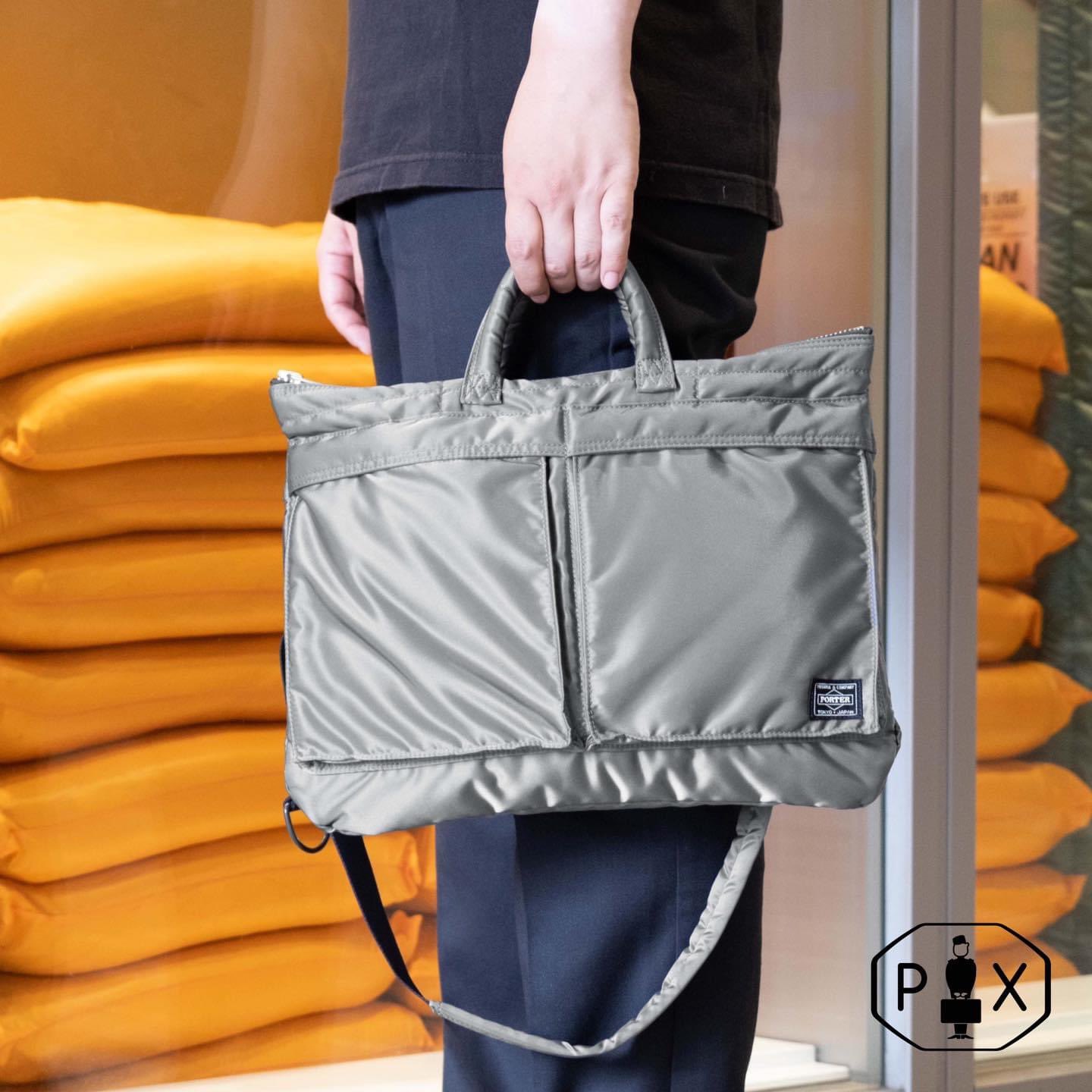 バッグ porter / px tanker 2way short helmet bag PX TANKER(PXタンカー) 2WAY SHORT HELMET BAG | 吉田カバン