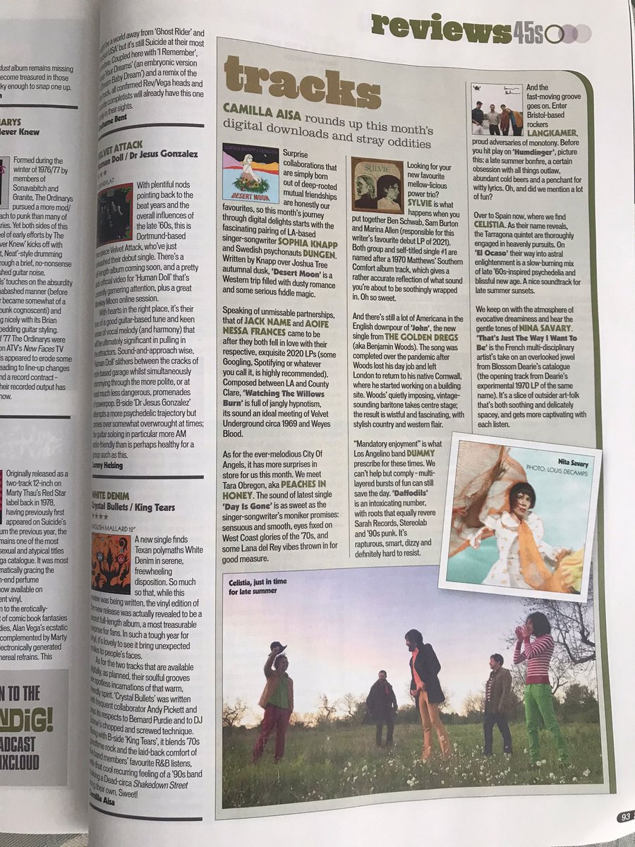 Nos han reseñado en el último número de <a href="/shindigmagazine/">𝐒𝐡𝐢𝐧𝐝𝐢𝐠!</a>! Gracias <a href="/camillaaisa/">camilla aisa</a>!