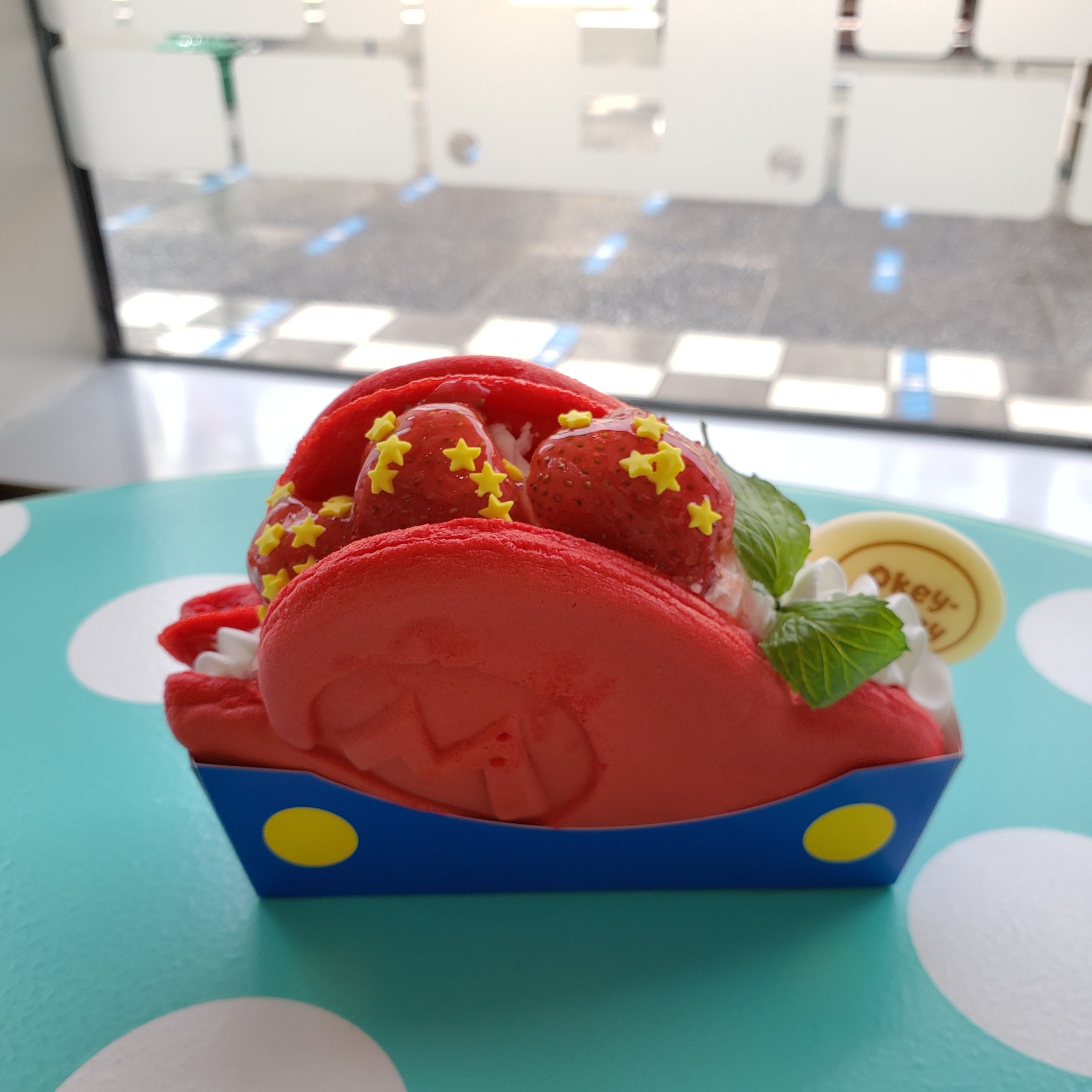 Anko Today S Sweets 59 お久しぶりのusj マリオカフェ で パンケーキサンド マリオの帽子 かわいくて美味しい Usj マリオブラザーズ T Co J0tlsbispl Twitter