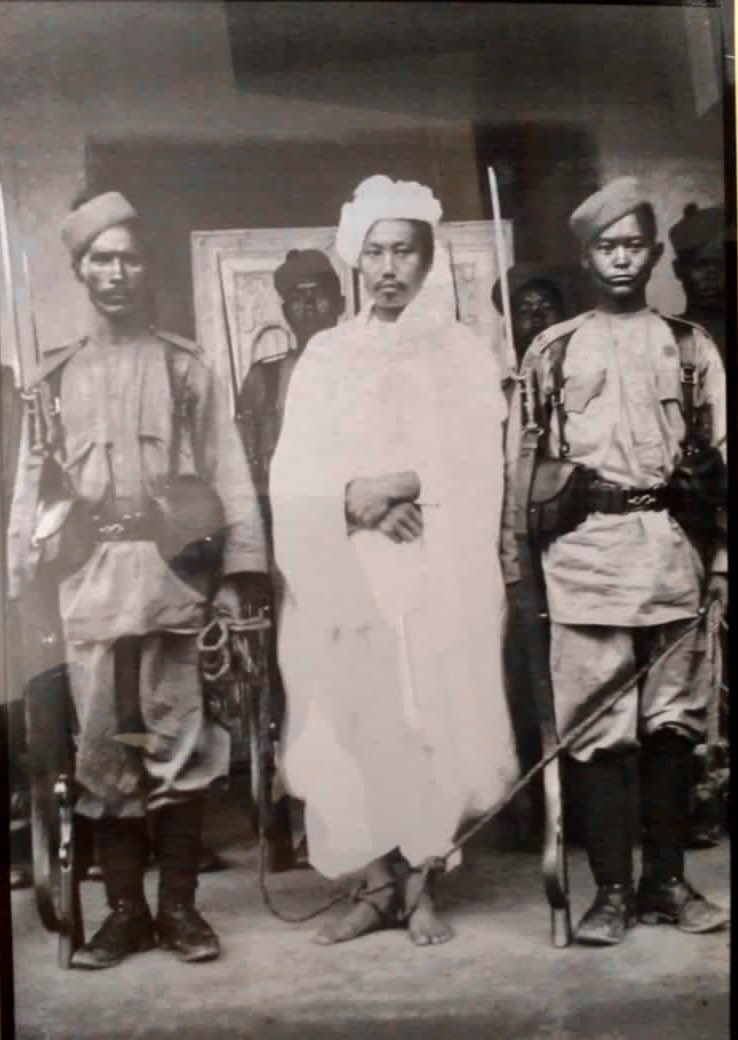 My friend and colleague Dr. Ratankumar’s relative unearthed this heroic, yet tragic photograph in British Library. Taken in 1891,it shows Prince Tikendrajit Singh known as Yuvaraj Koireng, who was hung publicly on Aug 13 1891 for his leadership in Anglo-Manipur War. I salute him!