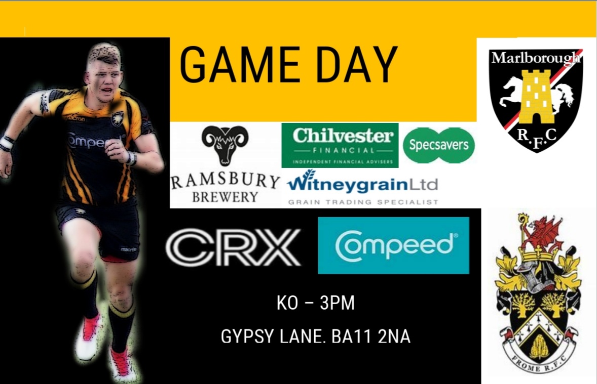MarlboroughRFC's tweet photo. Its game day!!🥳🥳🥳

Marlborough 1st XV kick off their Tribute South West 1 East campaign away today against Frome RFC 

🏟 Gypsy Lane BA11 2NA
⏰ KO 3pm
🎫 Free entry

🟠⚫⚪

 #marlboroughsports #marlboroughrugby #weloveruby 
@wiltsports https://t.co/p8eY8OZqBO