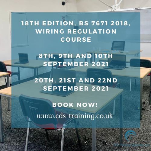 CdsTraining's tweet photo. ๐ก THIS WEEK ๐ก
Our training course starts THIS WEEK! ๐๐ป
We still have places available for you to take your training to the next level. Take a look at the course details on our website and get in touch to book!
๐ https://t.co/67aVq8nxC0
#electricalcourses @EAL_Awards https://t.co/xRxhxABEod