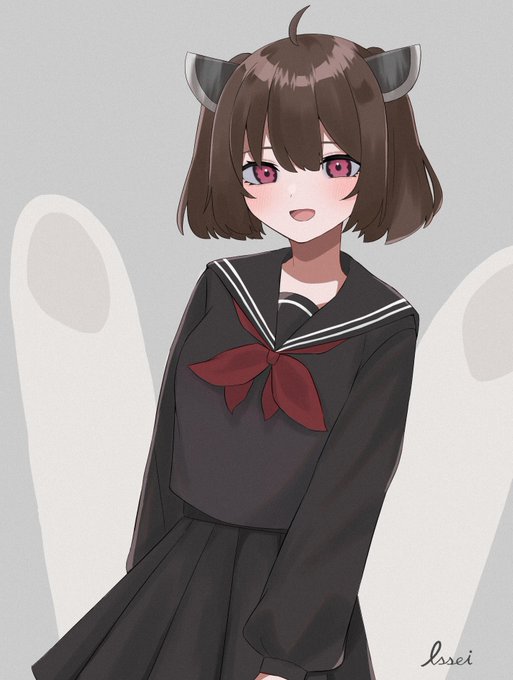 黒セーラーJKきりたん 