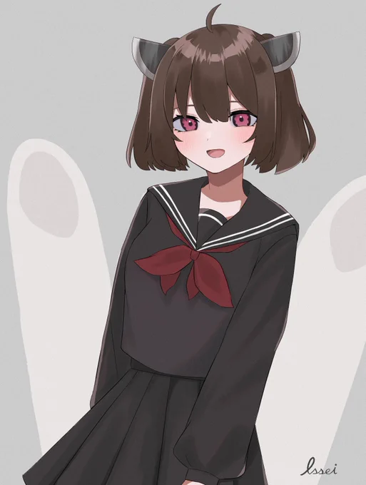 黒セーラーJKきりたん 