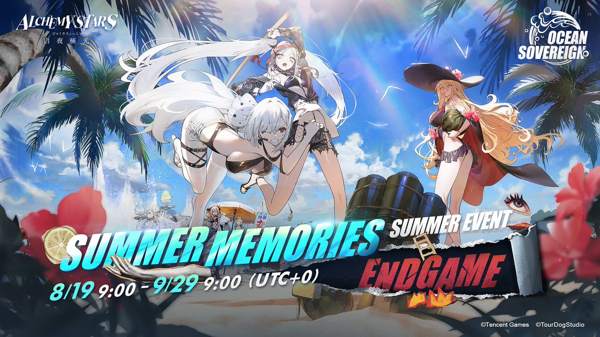 AlchemyStarsUS's tweet image. A summer to remember! 🏖️

Kick back and relax with this new #OceanSovereign themed wallpapers!

HD Versions: bit.ly/2WNspQX

#AlchemyStars