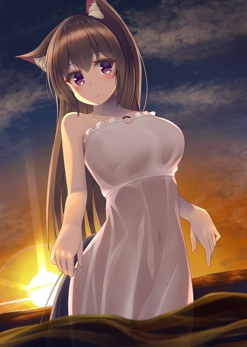 獣耳お姉さんに癒されたい その18
「夏、終わっちゃうね」 