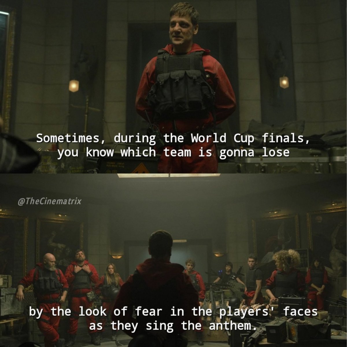 The_Cinematrix's tweet photo. ⁣(📺 — Money Heist, S5V1E3)

#MoneyHeist #MoneyHeist5 #MoneyHeistSeason5 #LaCasaDePapael https://t.co/Rmdd26m4TJ