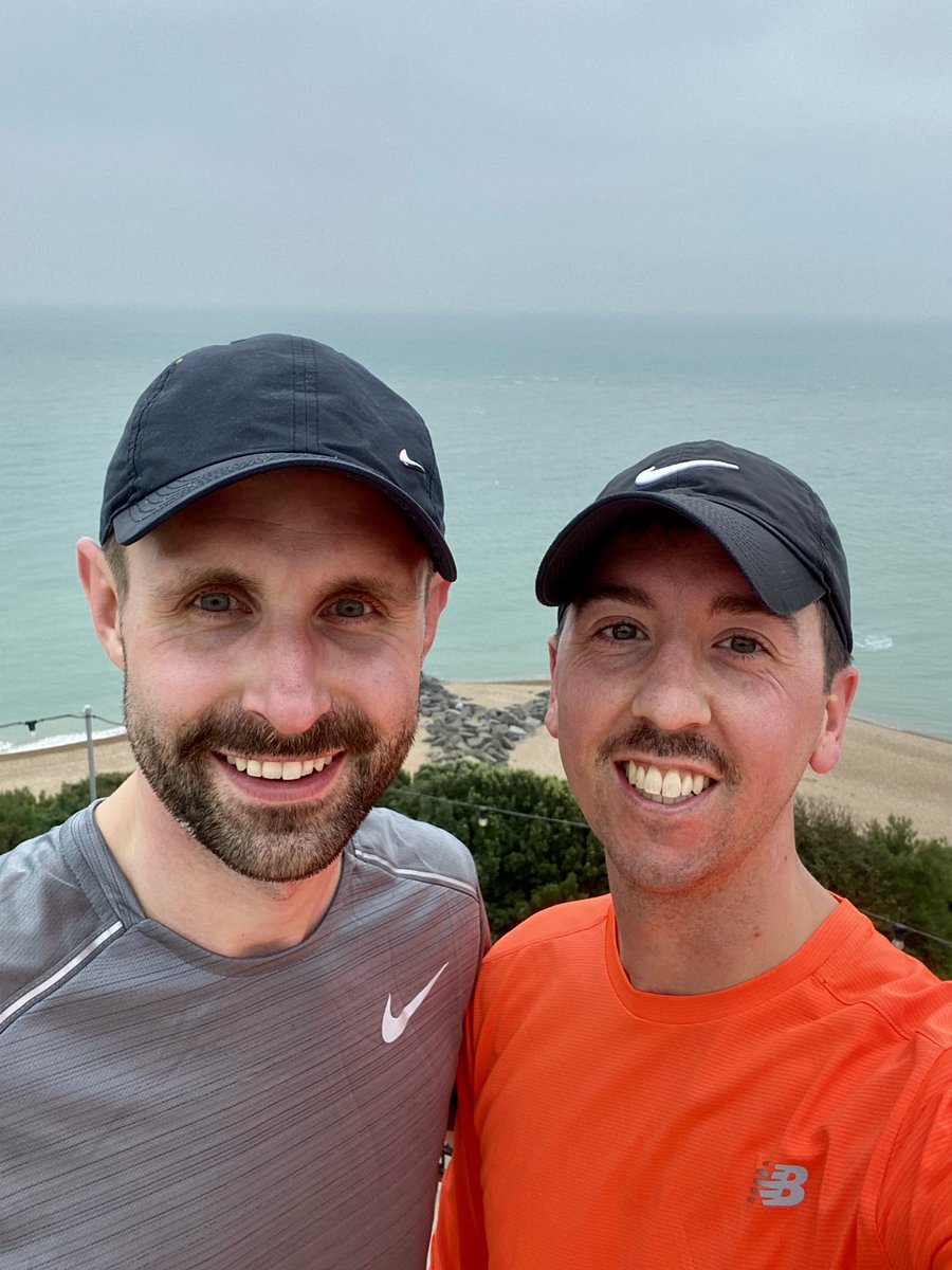 Great <a href="/parkrunUK/">parkrun UK</a> tourism at <a href="/folkestonepkrun/">Folkestone parkrun</a> this morning! Thank you to all the volunteers. <a href="/RJBrads/">Rob Bradshaw</a> and I loved the route overlooking the sea 🏃🏻‍♂️ #loveparkrun