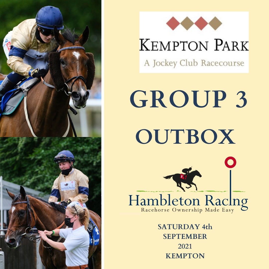 HambletonRacing's tweet image. Our busy day kicks off with multiple winner Outbox who takes his chance in the Group 3 September Stakes @kemptonparkrace Racecourse live on @itvracing. Best of luck to all connections and the excellent @Archie_Watson team! #PatternRaces #SaturdayRacing #HambletonTeam 🏇💛💙