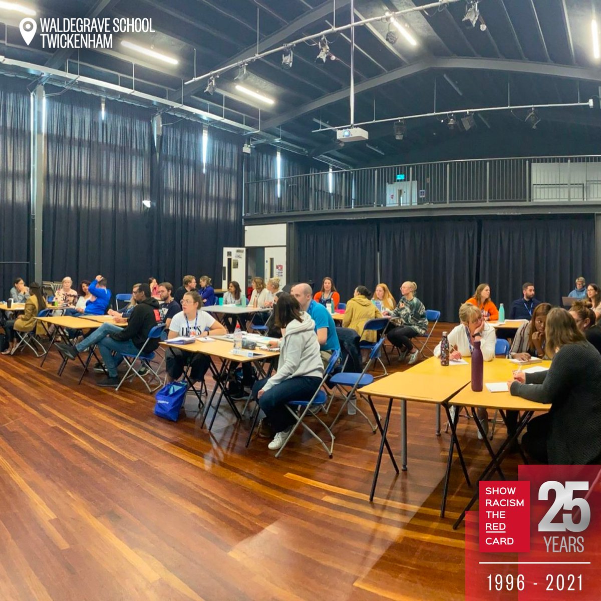As young people head back into the classroom, this week our teams held anti-racism teacher training - to enable teachers to better educate, navigate, and handle racism in schools. #SRtRC | #ShowRacismtheRedCard