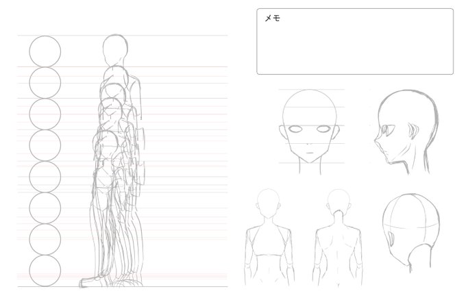 オリキャラ作成用テンプレート作ってた。 