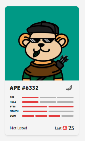 hhwang0220's tweet photo. @AvaxApesNFT My first NFT!!!! https://t.co/v6MGvlfn1z