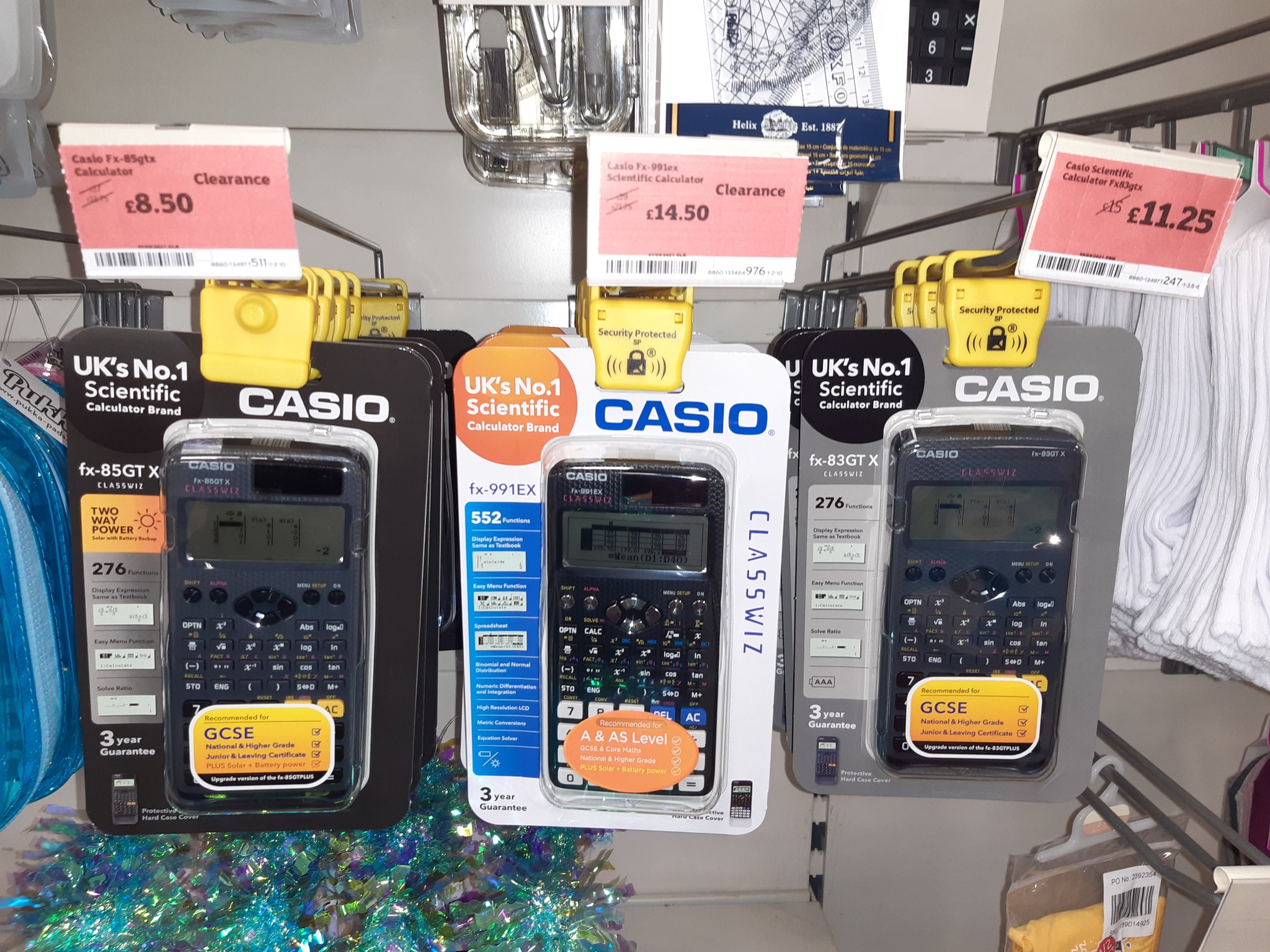 Casio scientific calculator sainsburys 2025