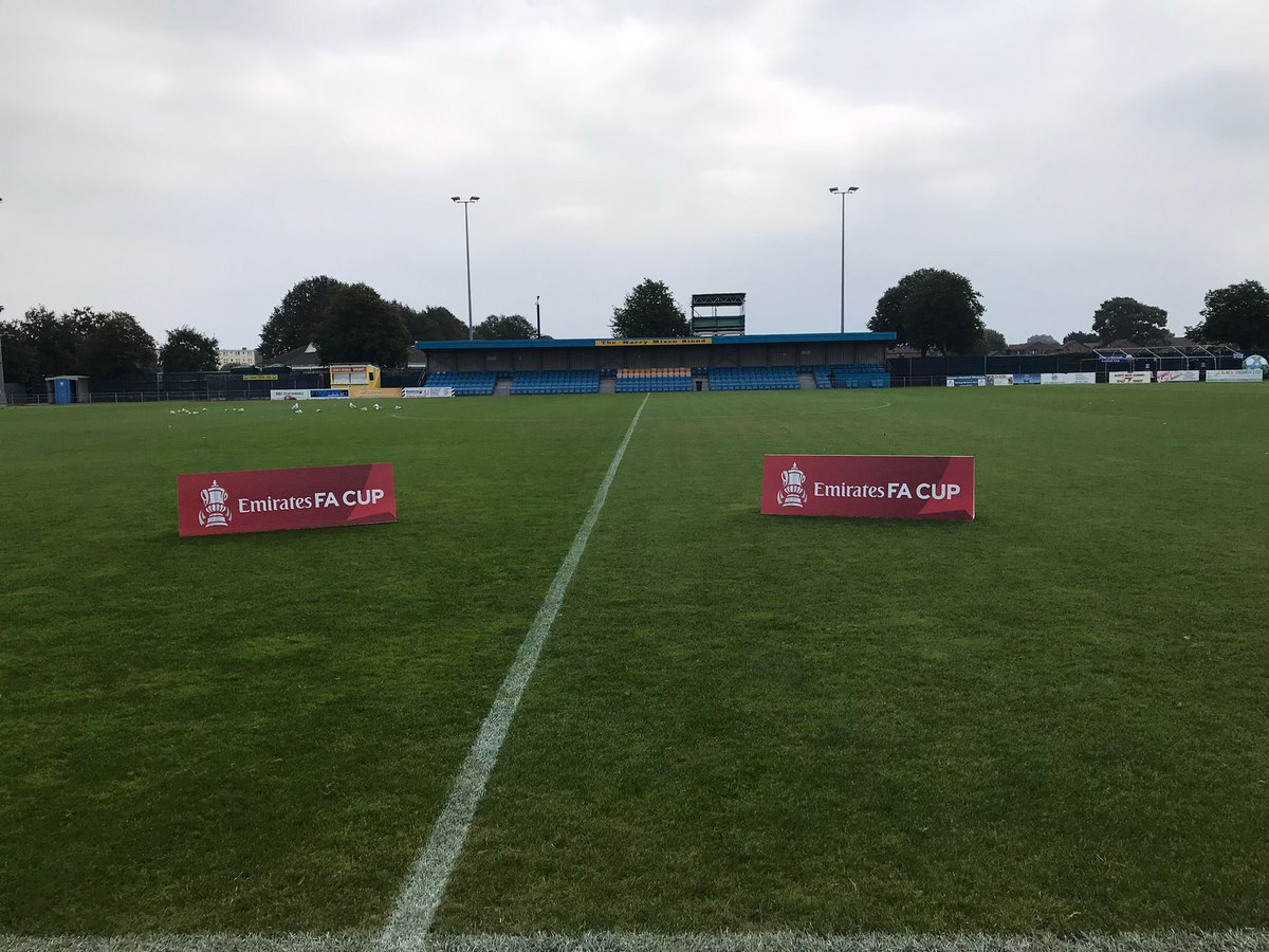 GosportBFC's tweet photo. β½οΈ| PRIVETT PARK
Weβre all ready for our @EmiratesFACup tie against @PlymouthPFC.
#UTB #GOSPLY #FACup #JoinTheBoroFamily https://t.co/2GriVKnMl7
