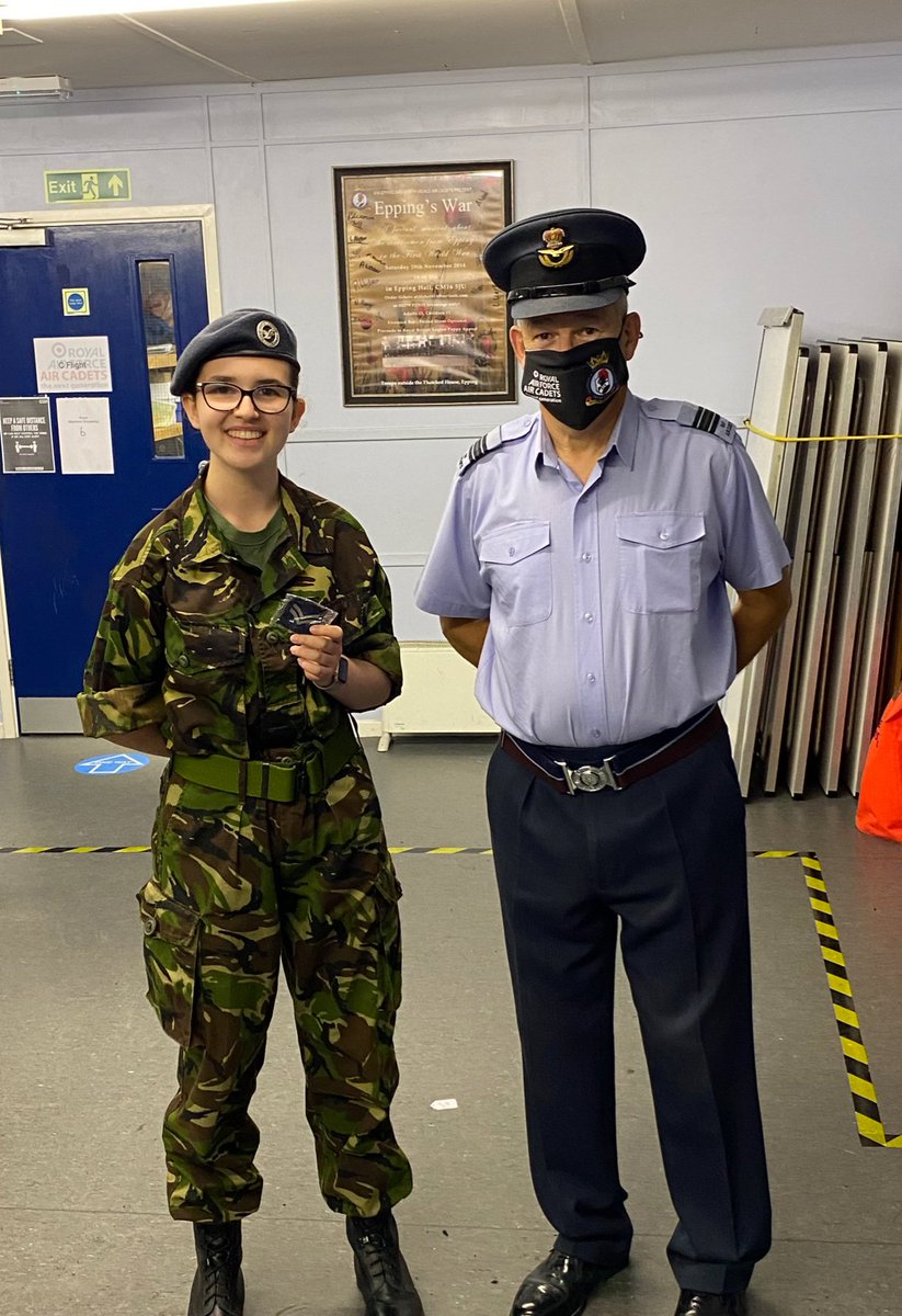 Congratulations to Cadet Edwards who was promoted to Corporal this week following a tough selection process.

Well done Corporal Edwards.