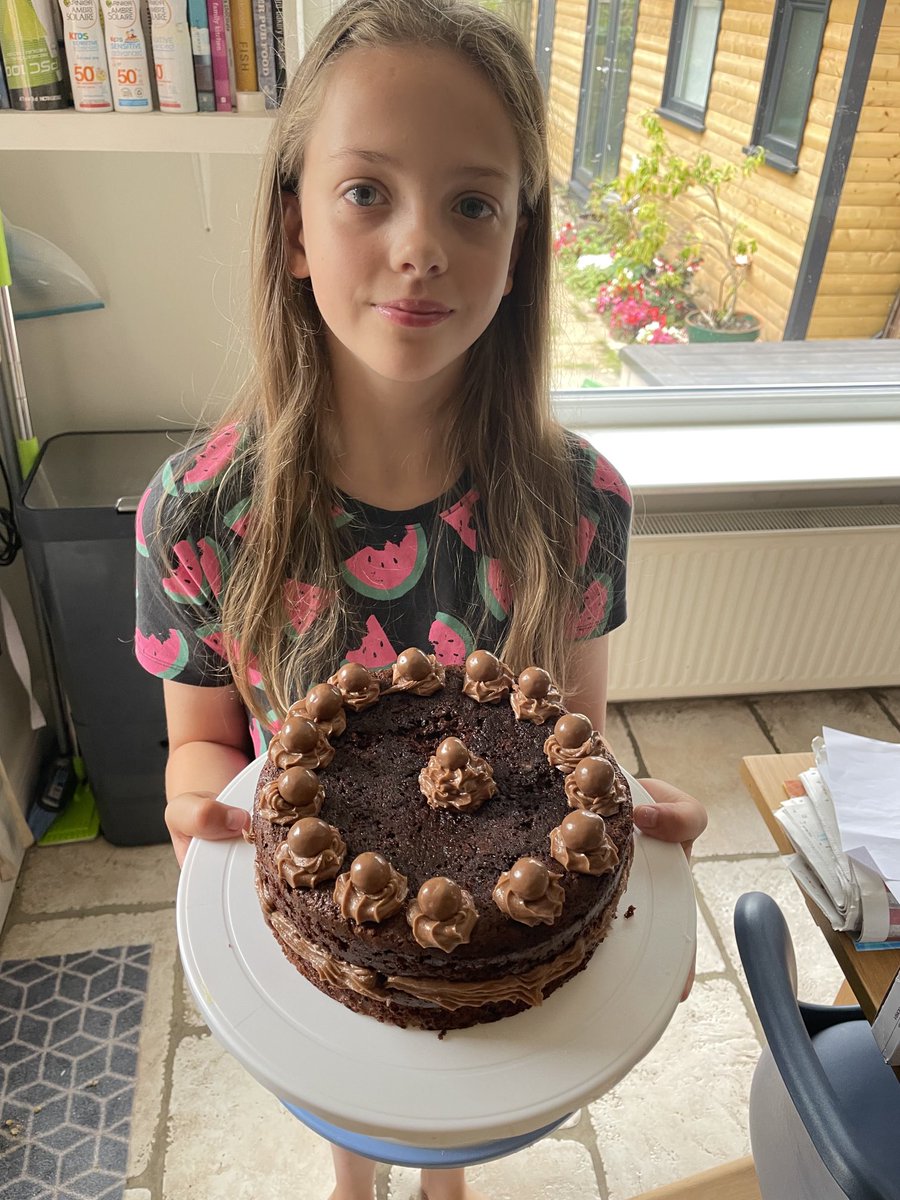 ⁦<a href="/Nigella_Lawson/">Nigella Lawson</a>⁩ - my 11 year old’s 1st attempt at your Malteser cake!