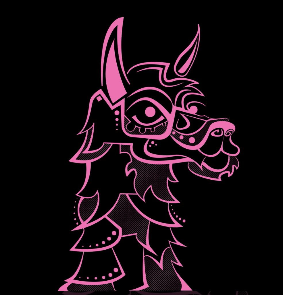 StevensPremier's tweet photo. @VectorBotTim Chose this Reverse Lima Bot because it looked awesome and the pink on black jumped off the screen. I also love to see the color in the world and live a life of significance. https://t.co/BteEE1dZ13