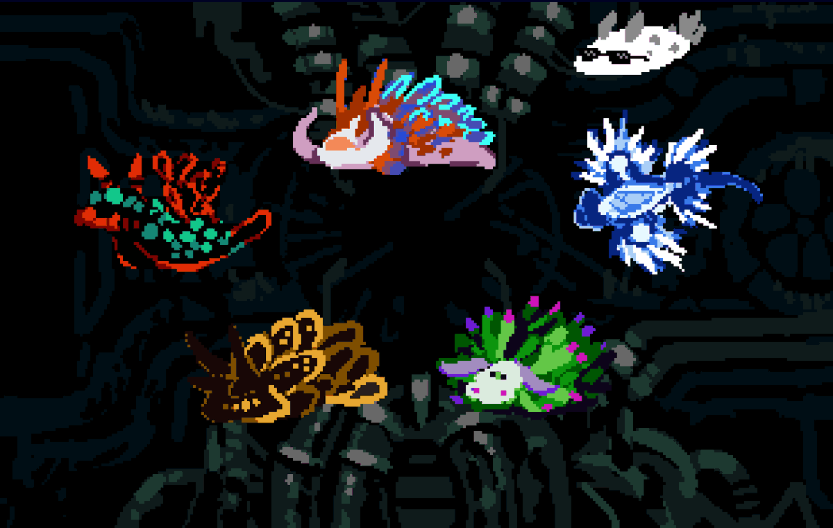 neozoidgames's tweet photo. It's Sea Slug Saturday!
#screenshotsaturday #indiedev #ASTRONAUTILUS #seaslugsaturday https://t.co/njGA4APmGr