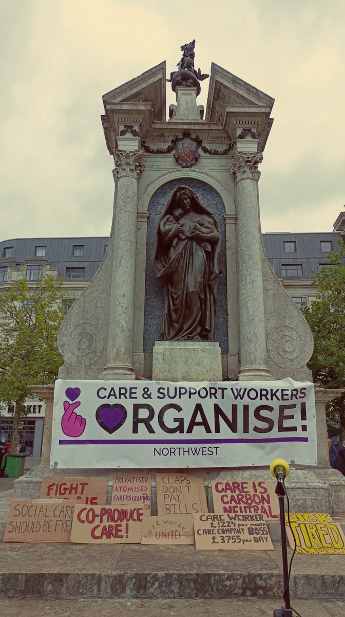 CaSWO_'s tweet photo. @AndyBurnhamGM We need the radical transformation of social care services and we need it now!
We are demanding this TODAY as part of our Day of Action
Join us in our fight for a society that truly values care ✊
#PCWWeek21 #CaSWO https://t.co/jwNrRAKVZH