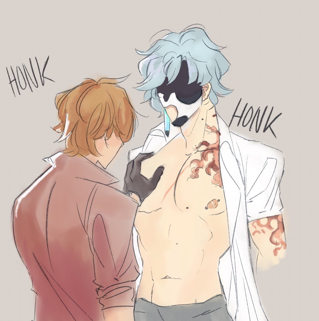 tartagliare's tweet photo. // dottochi tarttore

this was my first time drawing like actual dottochi and it got a whole fucking painting and a boob doodle https://t.co/nrhMNko2GI