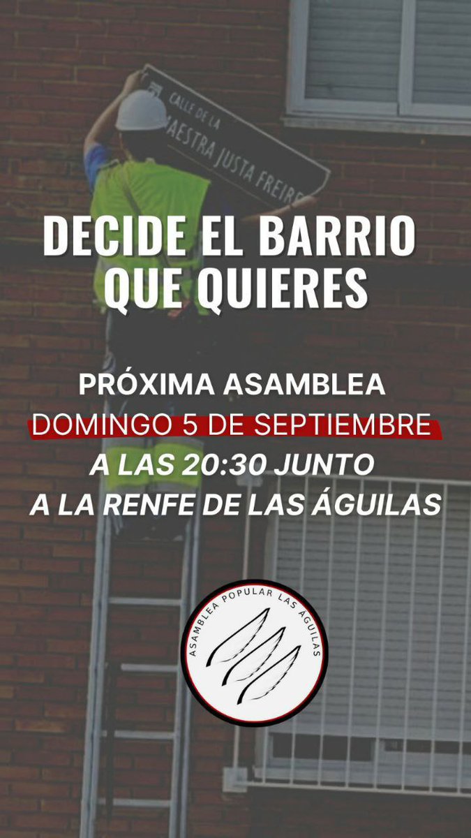 Construye barrio, participa en la <a href="/AsambleaAguilas/">Asamblea Popular Las Aguilas</a>