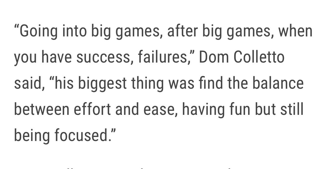 andy buhler (@andybuhler) on Twitter photo Before Union junior <a href="/DominicColletto/">Dominic Colletto</a> made his first varsity start last night, he received this bit of advice from his cousin, Oregon State LB Jack Colletto, who quarterbacked Camas to a state title in 2016.
"Find the balance between effort and ease"
scorebooklive.com/washington/202… Before Union junior <a href="/DominicColletto/">Dominic Colletto</a> made his first varsity start last night, he received this bit of advice from his cousin, Oregon State LB Jack Colletto, who quarterbacked Camas to a state title in 2016.
"Find the balance between effort and ease"
scorebooklive.com/washington/202…