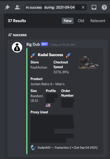 AbbasV2 (@abbxsv2) on Twitter photo Just another easy day thanks to these guys
Bot: <a href="/KodaiAIO/">Kodai</a>
Proxies: <a href="/LEMONPROXY2020/">LEMONPROXY</a> <a href="/LiveProxies/">Live Proxies</a> <a href="/AMGProxies/">AMG Proxies & Servers</a> <a href="/Serpent_Proxies/">Serpent Proxies</a> <a href="/ScarletProxies/">Scarlet Proxies</a>
CG: <a href="/Preme_Profits/">Preme_Profits</a> Just another easy day thanks to these guys
Bot: <a href="/KodaiAIO/">Kodai</a>
Proxies: <a href="/LEMONPROXY2020/">LEMONPROXY</a> <a href="/LiveProxies/">Live Proxies</a> <a href="/AMGProxies/">AMG Proxies & Servers</a> <a href="/Serpent_Proxies/">Serpent Proxies</a> <a href="/ScarletProxies/">Scarlet Proxies</a>
CG: <a href="/Preme_Profits/">Preme_Profits</a>