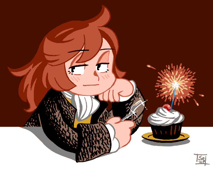 特に意味はない
誕生日でもないし、 