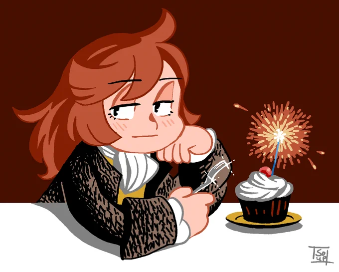 特に意味はない
誕生日でもないし、 