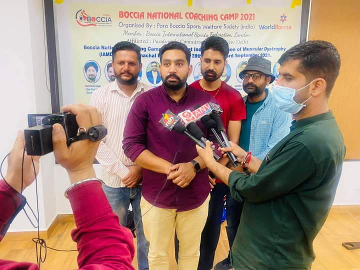 RamandeepJaito's tweet photo. Successful completion of seven-day BOCCIA National Coaching Camp 2021 in Solan
Dr.Ramandeep Singh (Joint Secretary para BOCCIA welfare society INDIA)
@bocciaindia @ArvindKejriwal @SheenaokaWoman @Dhaliwalablu @BISFed https://t.co/hDwg8QNKh7