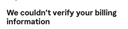 IanWainwright6's tweet photo. @AskKlarna I have been trying to make a purchase using Klarna but keep is receiving this message. I have updated my details but still will not work, any ideas? https://t.co/EeTmg1UOD2