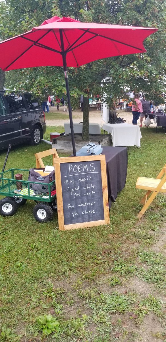Best thing about the Princeton Flea Market is the crowd. Pretty sure there are people here looking for a fight, and people looking for jewelry for next week's gala.