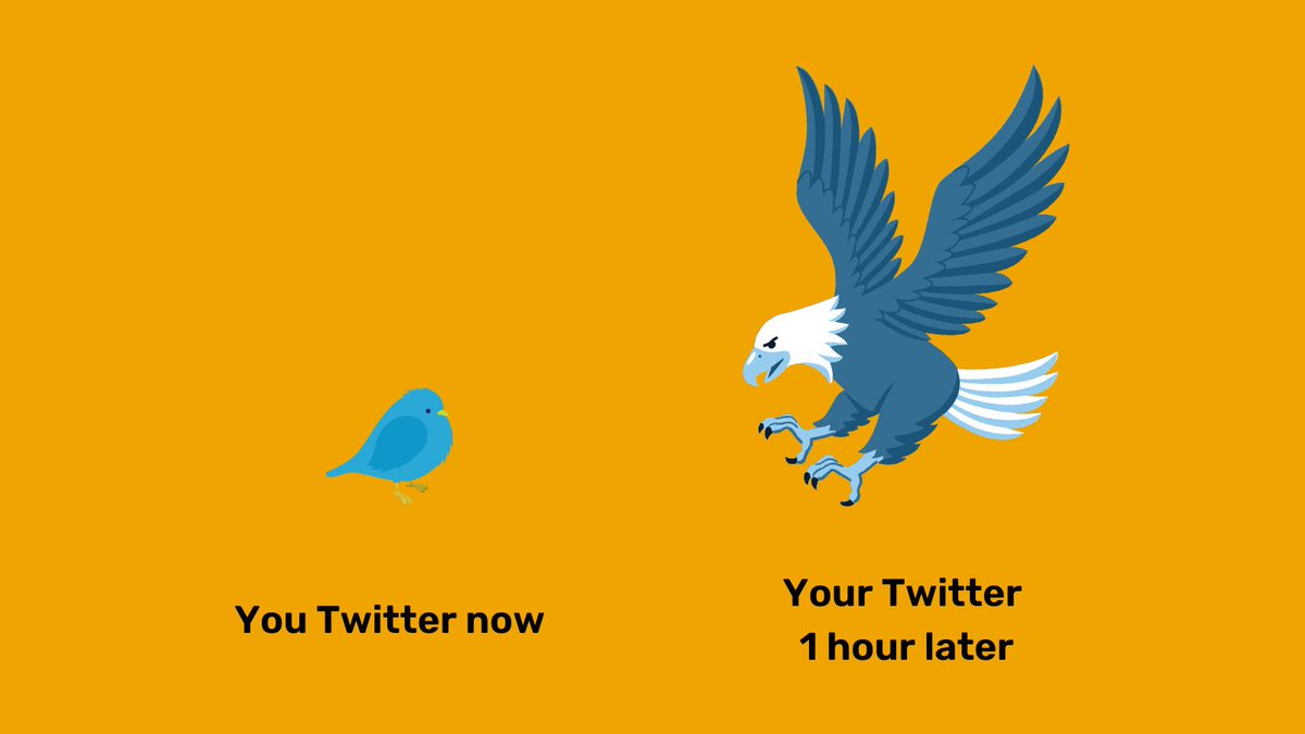 What if I told you it's possible to grow on Twitter by just investing 1 hour a day?

Here's how: