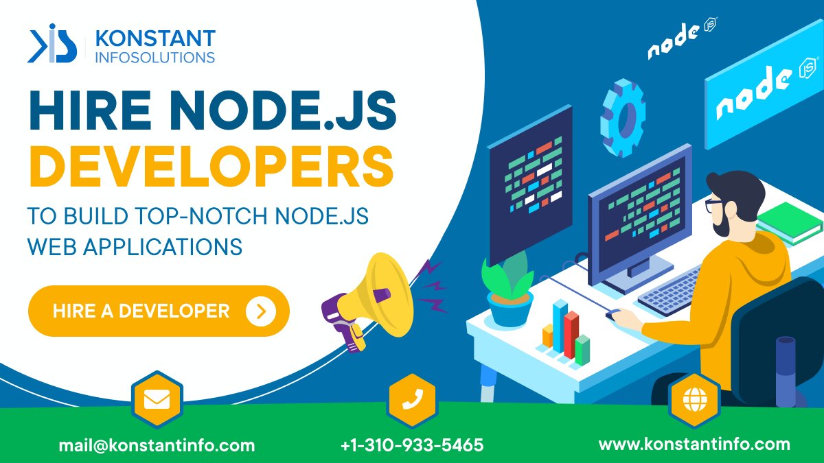 konstantinfo's tweet image. Hire Node.js Developers to Build Top-Notch Node.js Web Applications
bit.ly/3izC0SB
#nodejs #nodejsdeveloper #nodejsdevelopers #nodejsdevelopment #webappdevelopment #fullstackdeveloper #webdeveloper #dedicateddevelopers #appdeveloper #business #developer #developers