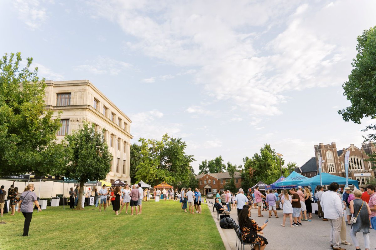 OklahomaHoF's tweet photo. We're still gleaming from all the fun had at our 7th Annual OK Born & Brewed! Thanks again to our sponsors, breweries and attendees who supported this event. We raised record-breaking $43,432 for the #OHOF free educational and cultural programs! Save the date: Aug. 19, 2022! https://t.co/uVSzBnfB2g