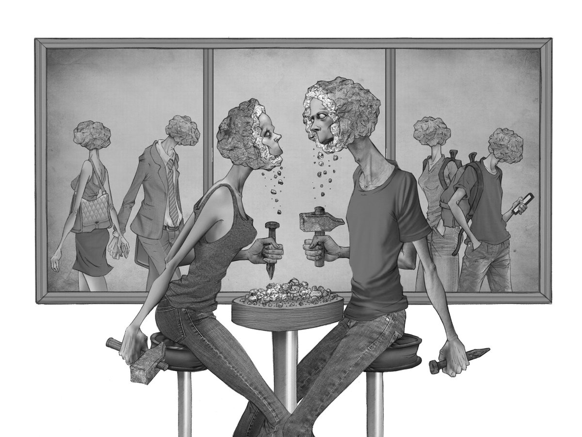 Vivienne2345's tweet photo. « Combien de masques portons-nous sur la figure de notre âme ? » PESSOA

     ✏️ Matías Al Margen https://t.co/UdkViz3ann