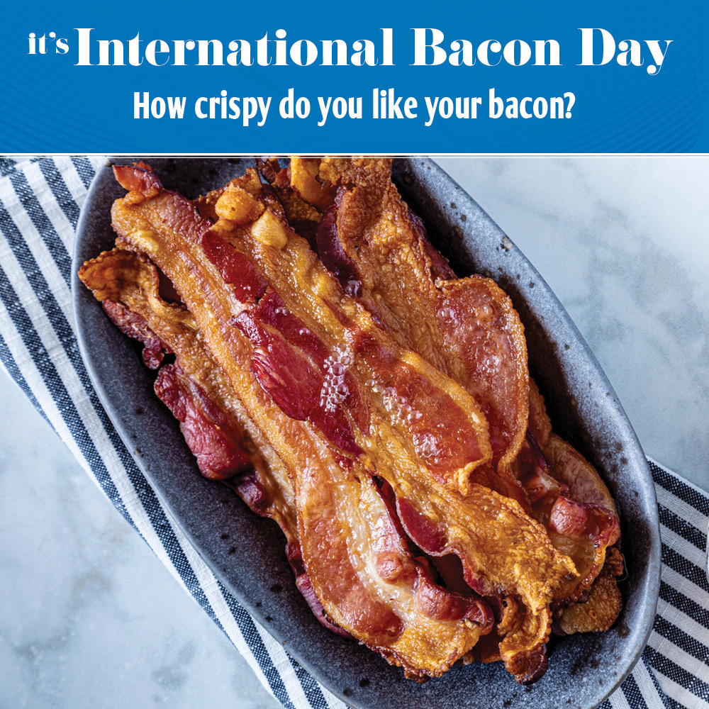 EdwardFoodGiant's tweet photo. Everyone loves BACON, but how crispy do YOU like it? 🤔🥓 https://t.co/X3bANSahZc