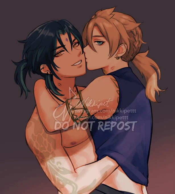 I'm not back to my 100% yet, but I wanted to draw something ;v;

#Xiaobedo #Albexiao #rkgk 