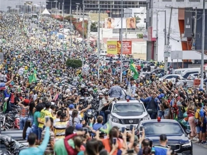 TenNascimento's tweet image. Segundo Pesquisas milhares de Robôs acompanharam Bolsonaro em Pernambuco 
#Dia7VaiSerGIGANTESCO