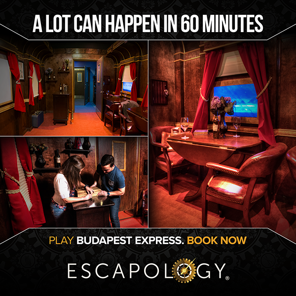 FIND THE KILLER before they find you! Solve the riddles and puzzles, gather the evidence and solve the murder before it’s too late!

Book Budapest Express now: escapology.com/en/montgomery-…