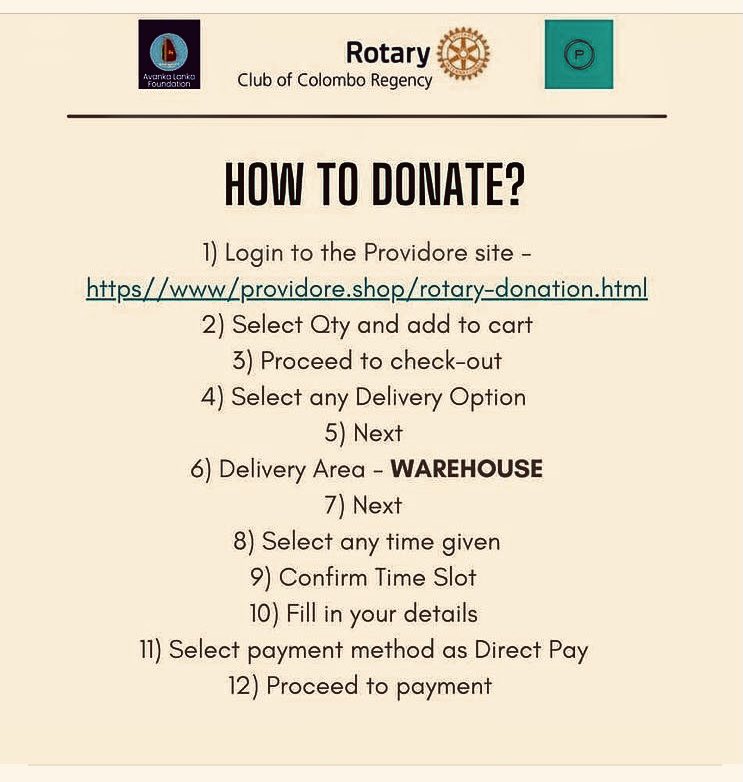 CMB_Regency's tweet image. _Hunger is real for many around us today. _
#RCCR with #Avankalanka and in collaboration with #Providoreshop provide ration packs consisting of daily essentials.  

- Login to https//www/providore.shop/rotary-donation.html  ,compassion and generosity is the need of the hour!